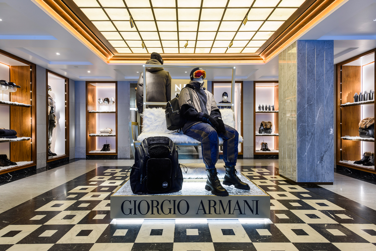 Giorgio Armani - Harrods London | #weareretail